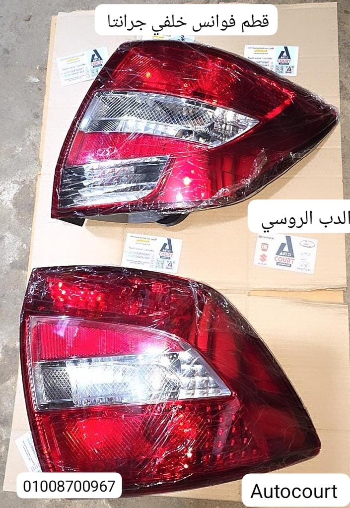 فانوس جرانتا خلفي قديم شمال صيني (خلفي)